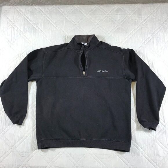 Columbia 1/4 zip‎ gray sweatshirt Large - Picture 1 of 6